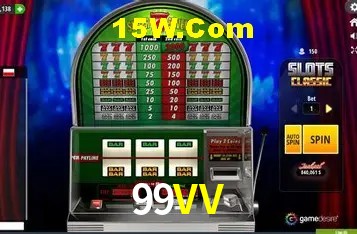 Tela de boas-vindas e lobby de jogos do aplicativo 99VV